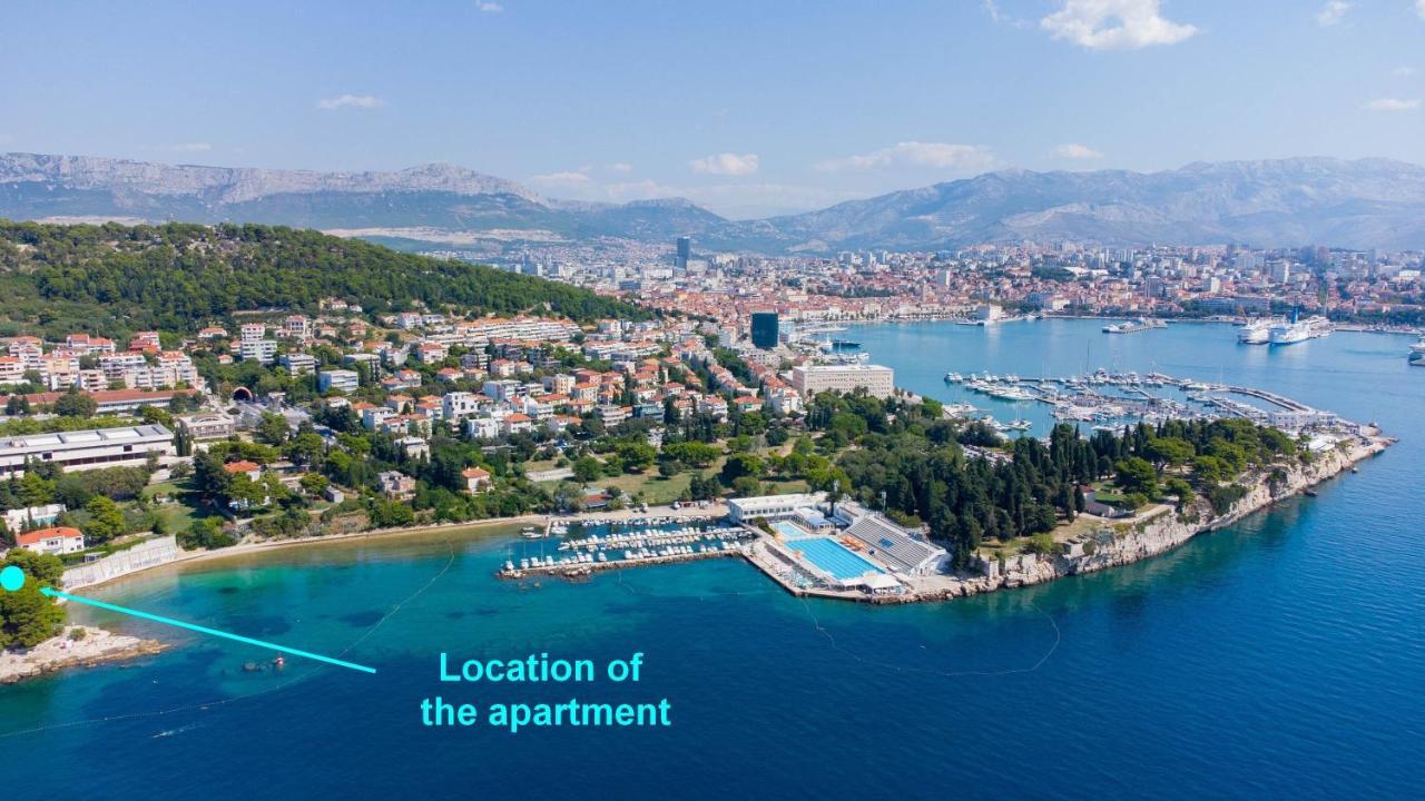Beachfront Apartment Drazen, With Garden And Parking Split Exterior photo